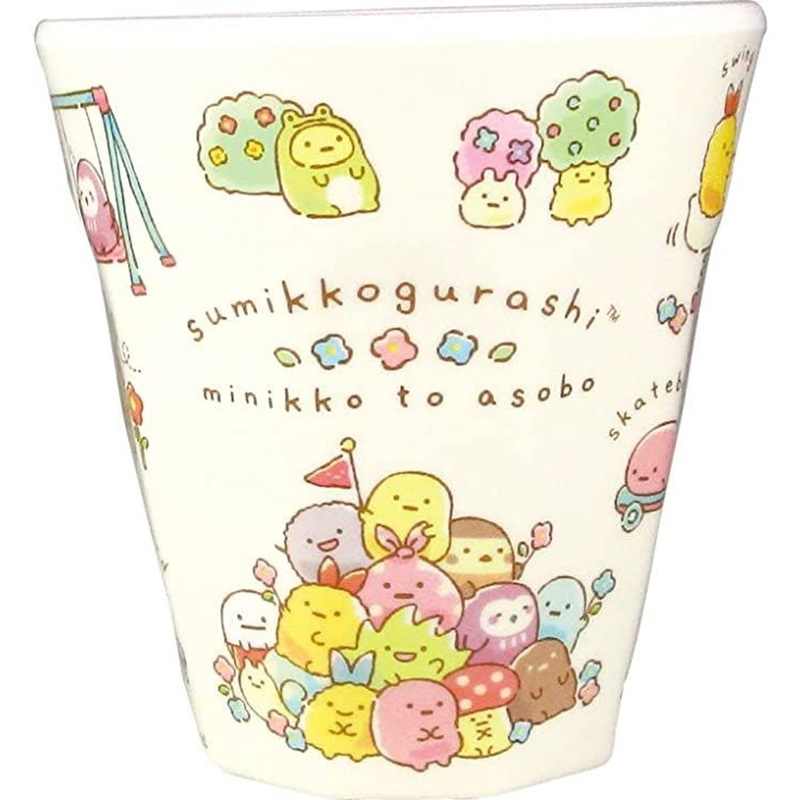 T’s Factory Sumikko Gurashi W printed Melamine Cup Let’s Play with Minikko