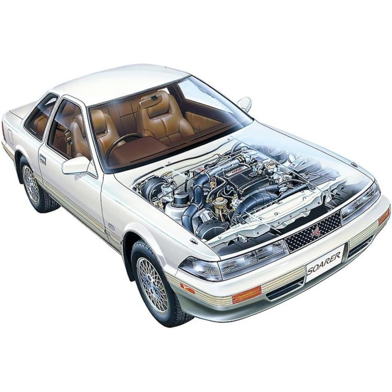 Tamiya Sports Car 1/24 Toyota Soarer 3.0GT-Limited Plastic Model