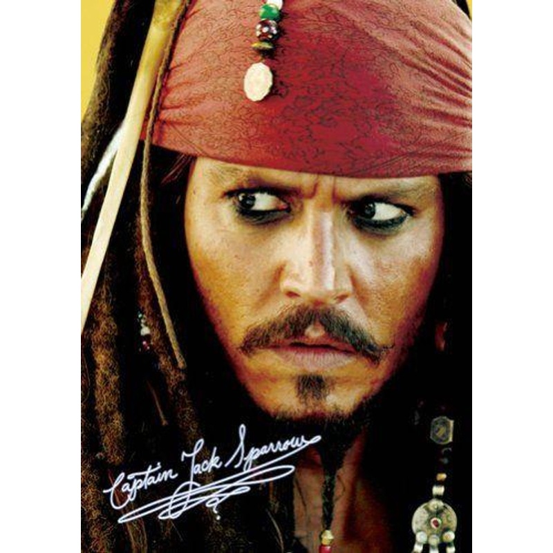Tenyo D-108-977 Jigsaw Puzzle Captain Jack Sparrow (108 Pieces)