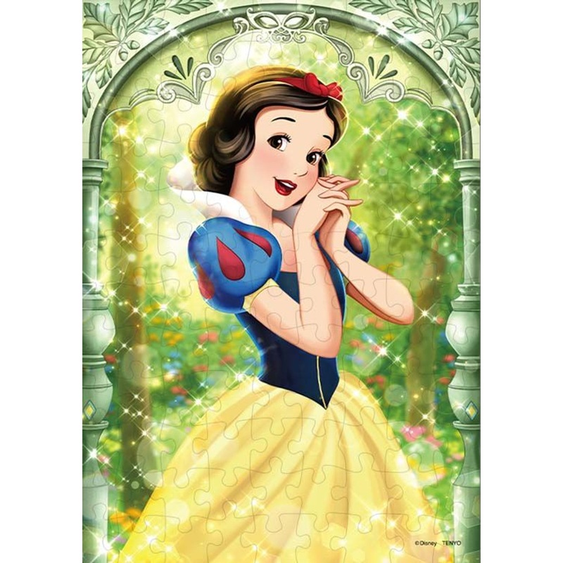 Tenyo D108-037 Jigsaw Puzzle Disney Innocent Snow White (Snow White and the Seven Dwarfs) (108 Pieces)