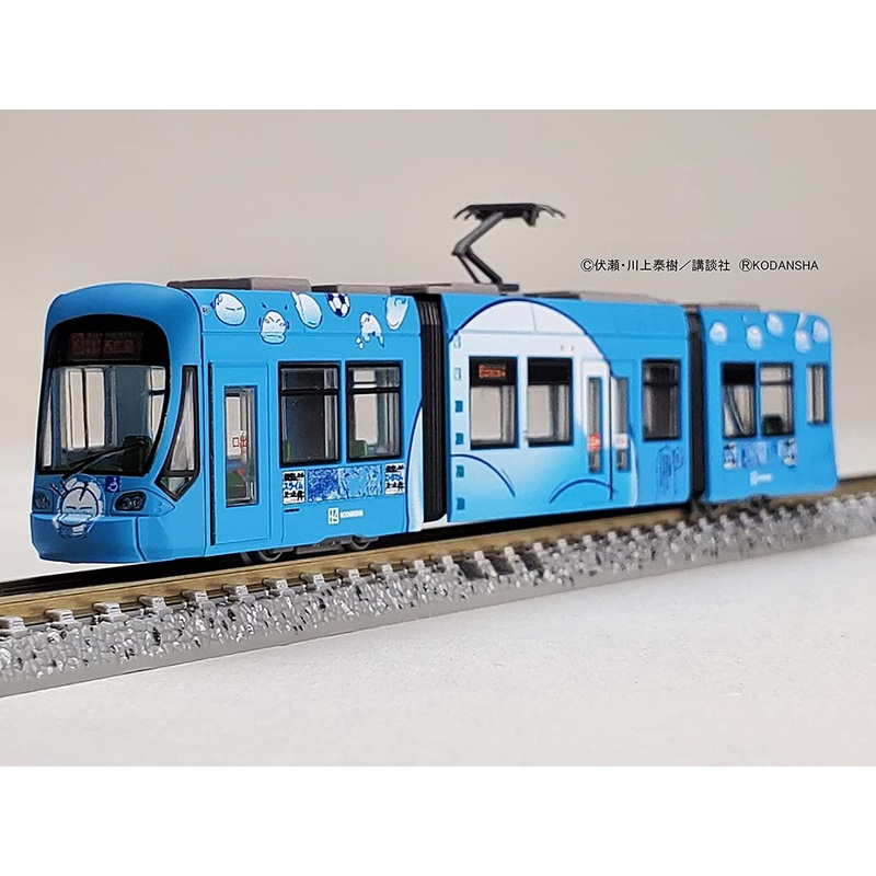 Tomytec Hiroshima Electric Railway Type1000 No.1017 ‘That Time I Got Reincarnated as a Slime’ Wrapping Train (N scale)
