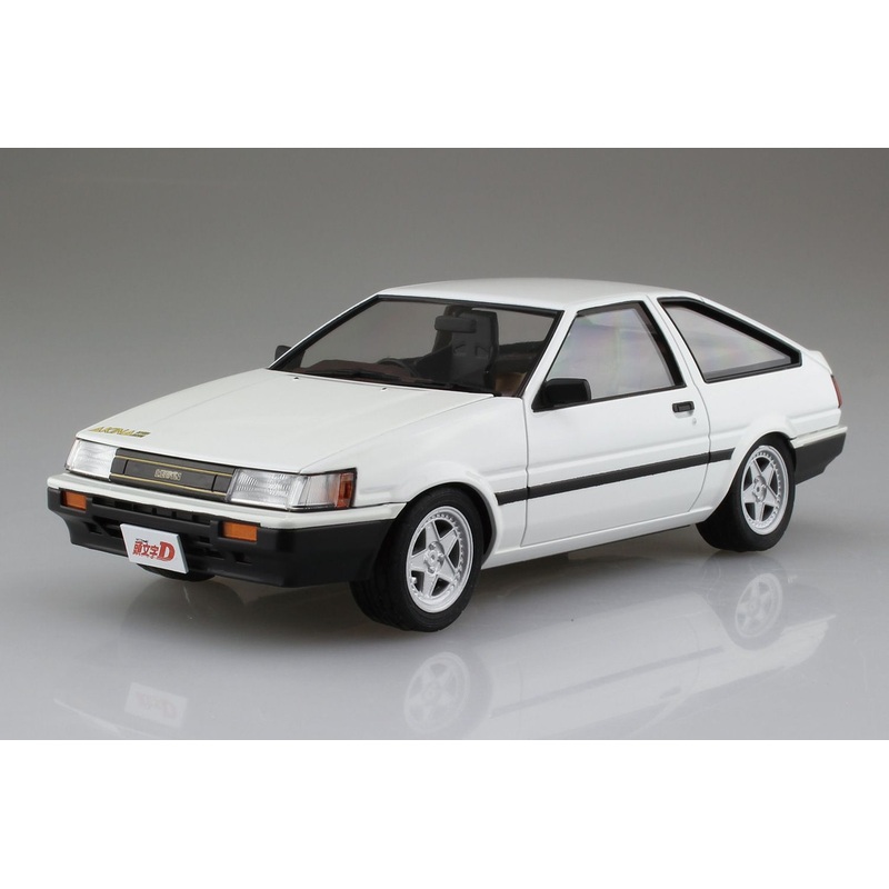 Aoshima Initial D 1/24 Itsuki Takeuchi AE85 Levin Plastic Model