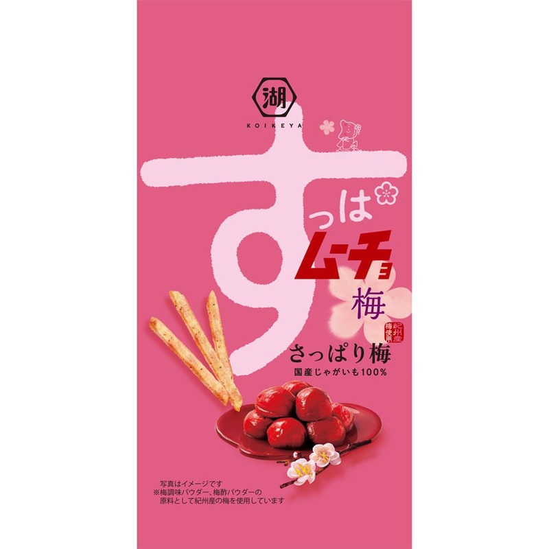 Koikeya Slim Bag Stick Suppa Mucho Refreshing Plum 34G