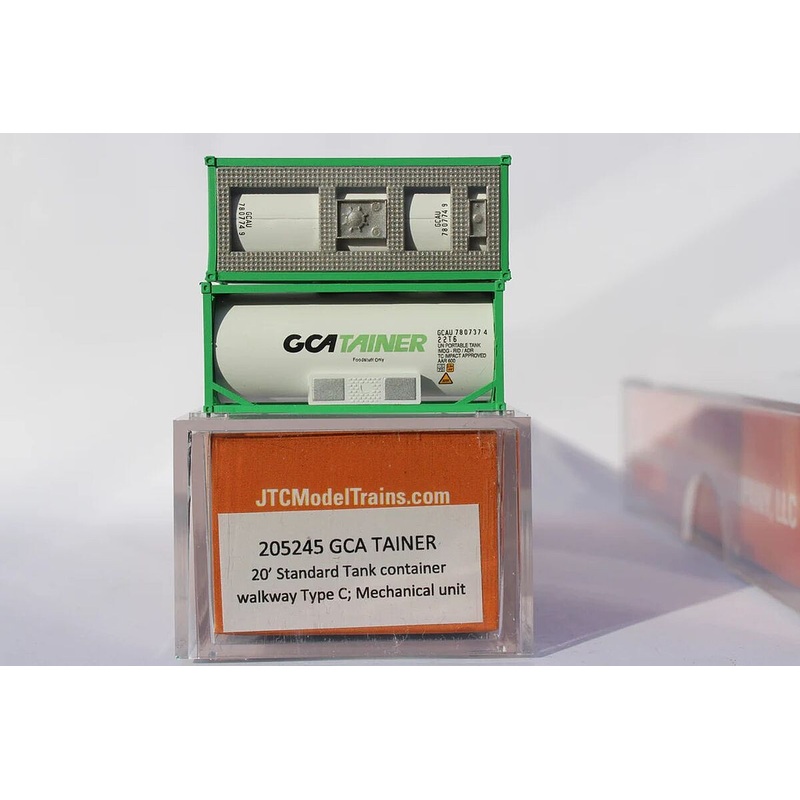 N GCA TAINER 20′ Standard Tank Container with Mechanical Uni