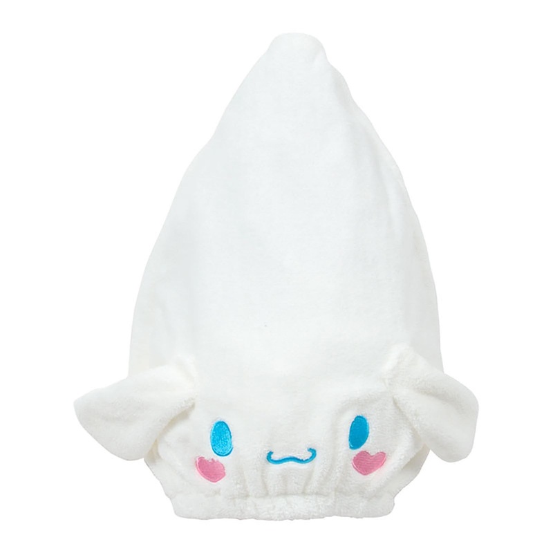 Sanrio Cinnamoroll Face-Shaped Towel Cap