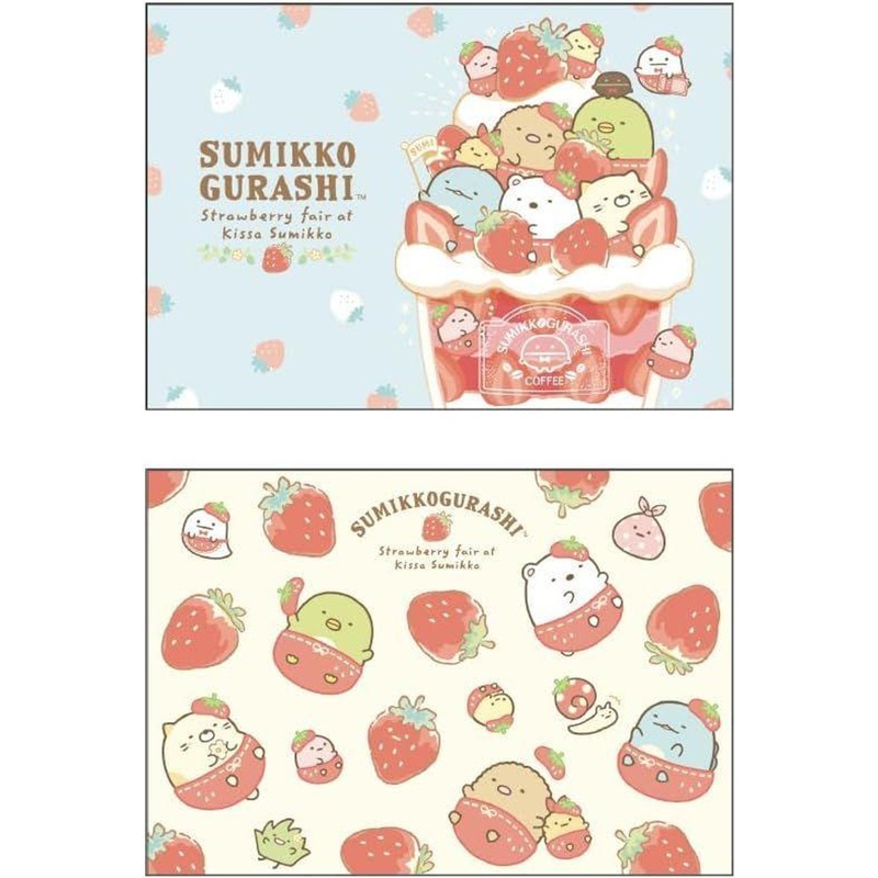 T’s Factory Sumikko Gurashi Cold Pack Cover Strawberry Fair