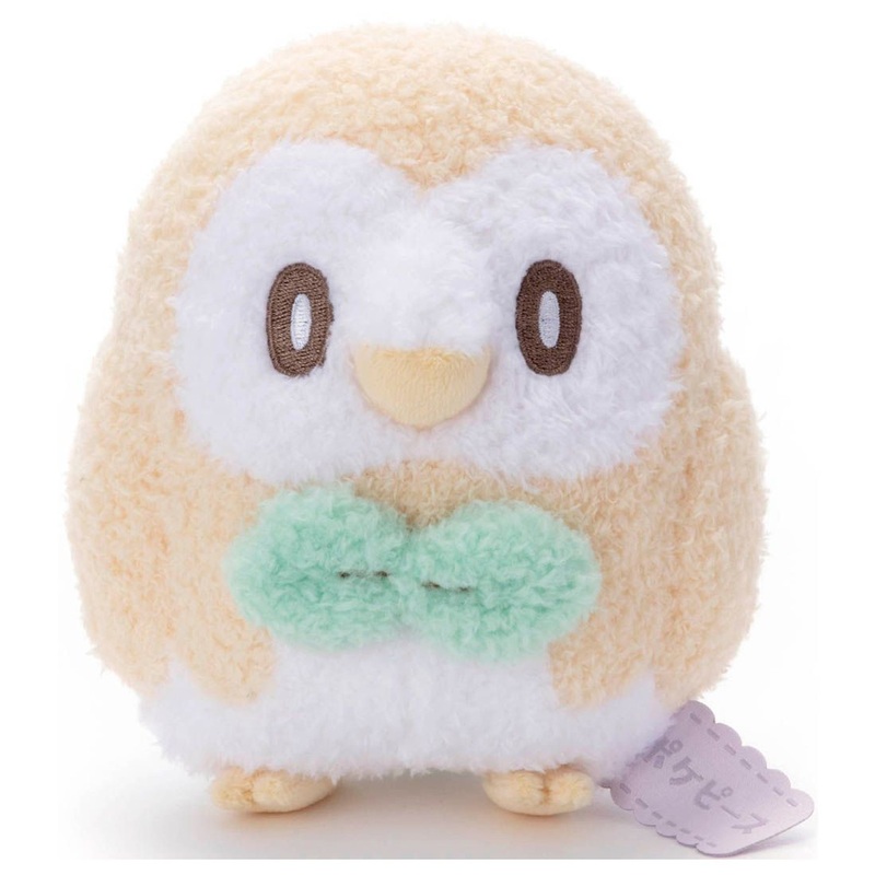 Takara Tomy A.R.T.S Pokemon PokePeace Plush Toy Rowlet