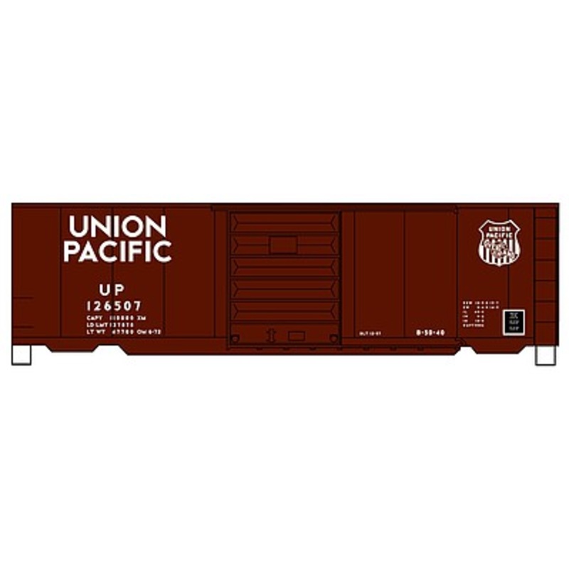 40′ PS-1 Steel Boxcar Union Pacific Kit