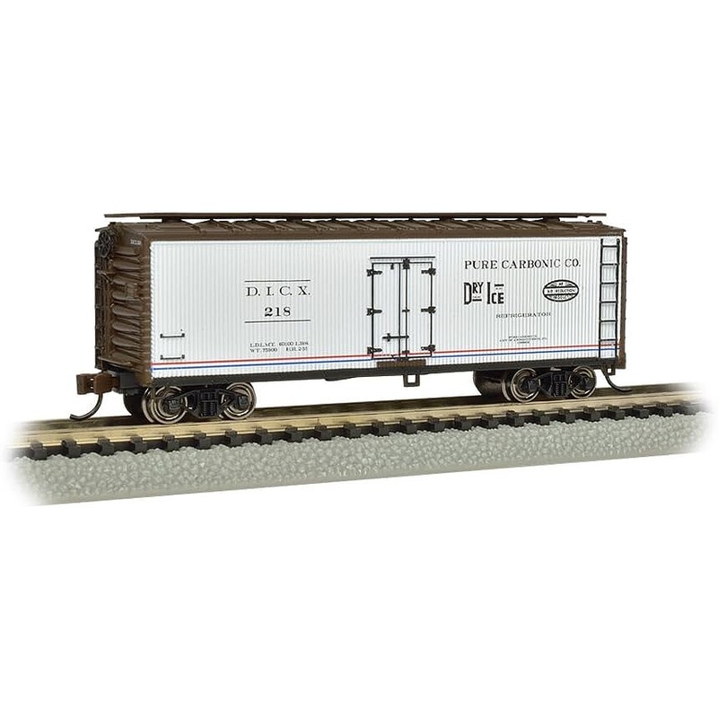 40′ Wood Reefer Pure Carbonic Company