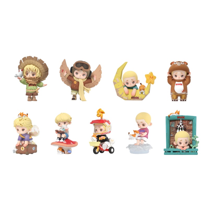 52Toys Blind Box Nook Little World 8-Piece Box