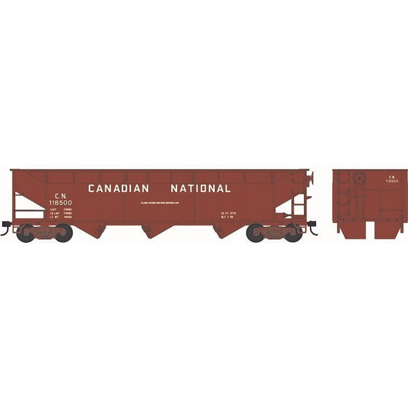 70 Ton Offset Hopper Canadian National #118500