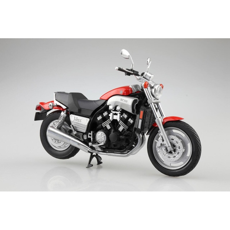 Aoshima 1/12 Yamaha Vmax Fire Red Diecast Model