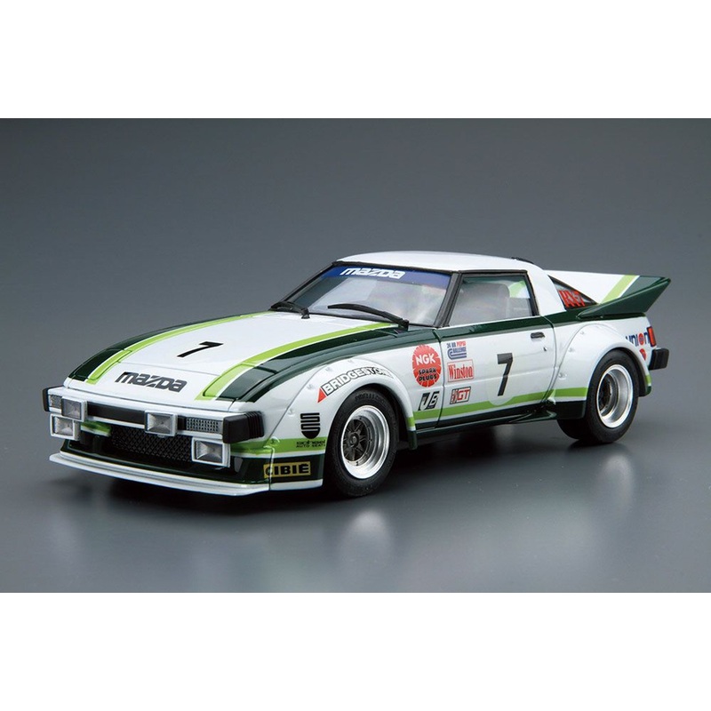 Aoshima The Model Car 1/24 Mazda SA22C RX-7 Daytona ’79 Plastic Model
