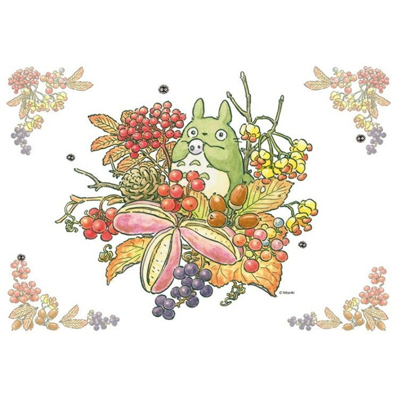 Ensky 108-631 Jigsaw Puzzle Studio Ghibli My Neighbor Totoro Autumn tree nuts (108 Pieces)