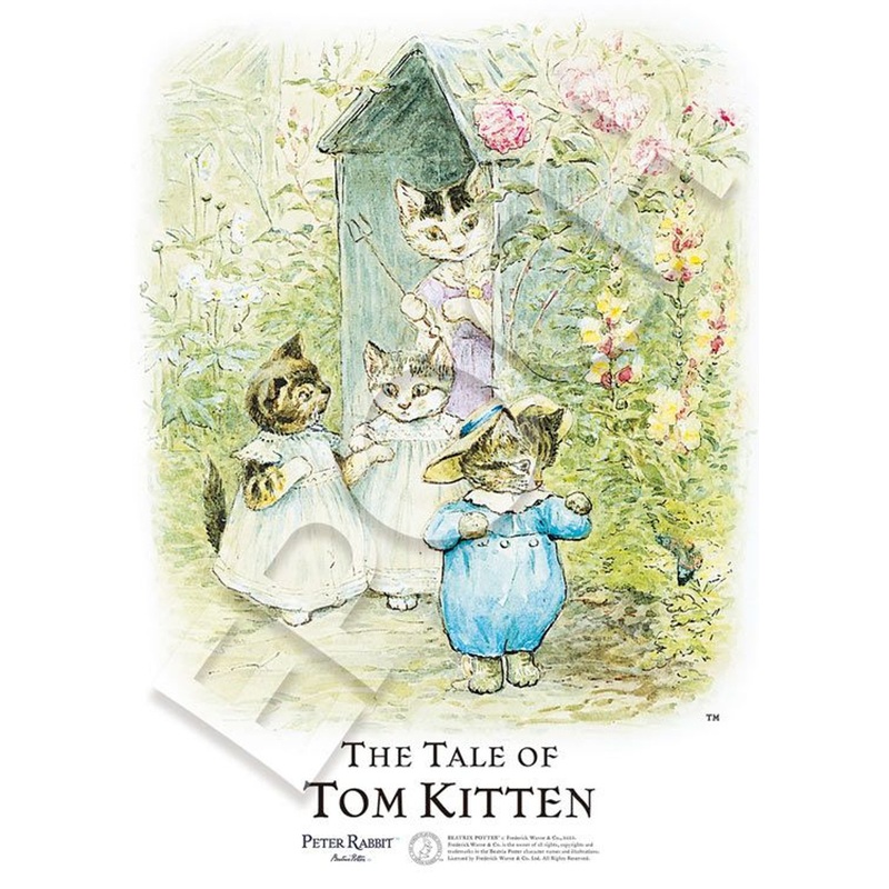 Epoch 04-022 Jigsaw Puzzle Peter Rabbit The Art of Beatrix Potter The Tale of Tom Kitten (216 S-Pieces)