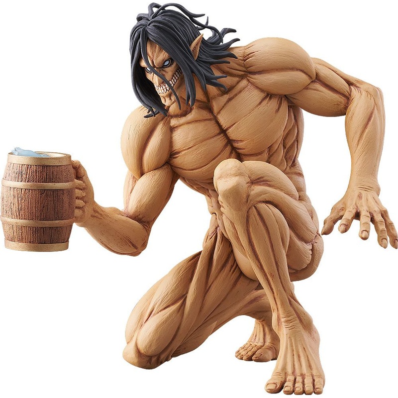 Good Smile Company POP UP PARADE Eren Yeager: Attack Titan (Worldwide After Party Ver.) Figure (Attack on Titan)