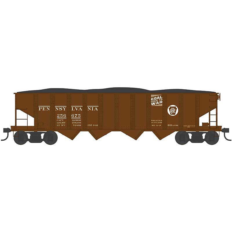 H21a Hopper PRR Coal goes to War #256675
