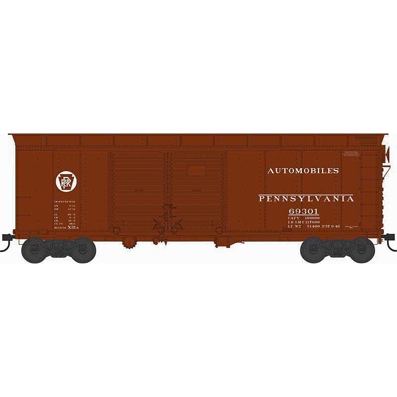 Ho X31 Rd Roof Boxcar PRR 69322