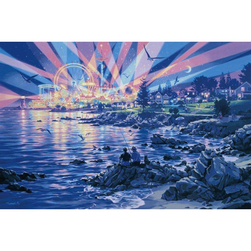 poch 14-106 Jigsaw Puzzle Magic Hour (Teppei Sasakura) (1500 Small Pieces)