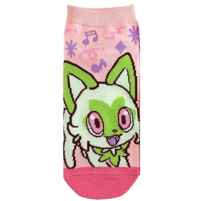 Pokemon Center Original Short Socks Sprigatito (23-25cm)