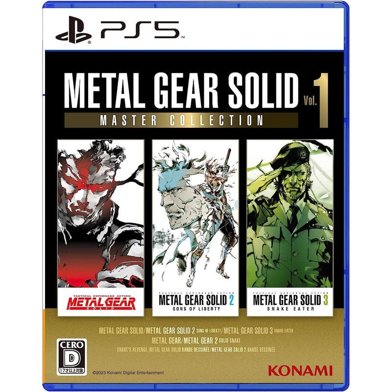 Sony PS5 Metal Gear Solid: Master Collection Vol.1 Japanese Package Ver. (Multi-Language)