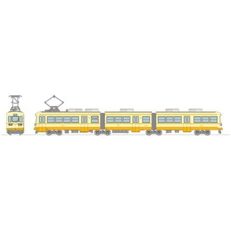 Tomytec Chikuho Electric Railway Type 2000 No.2005 (Yellow) (N scale)