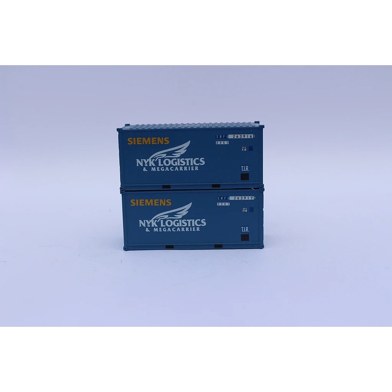 20′ Std Height Containers Siemens Wind P
