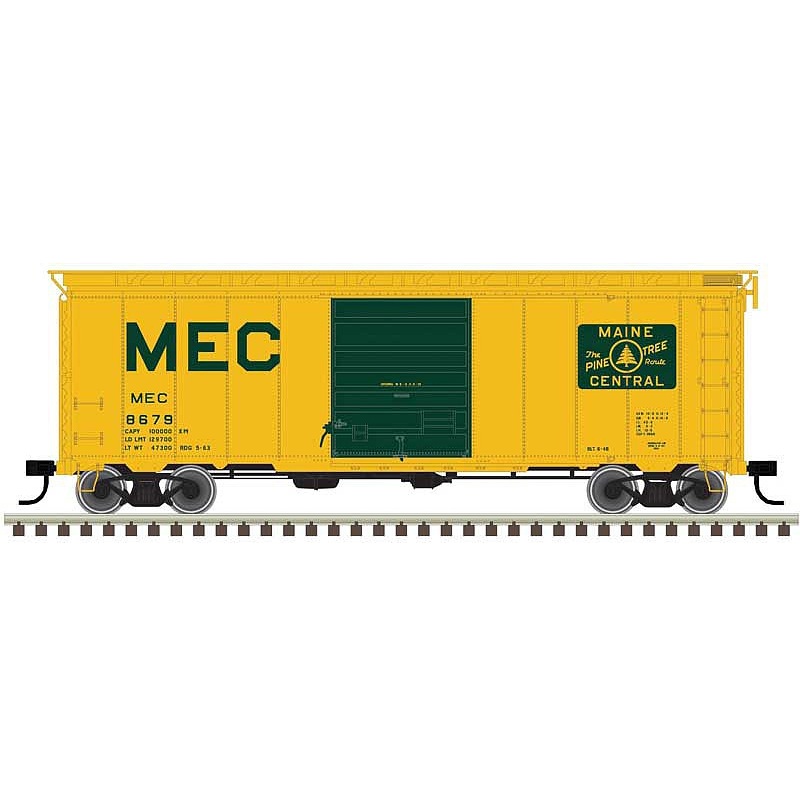 40′ Postwar Box Car Maine Central #8693