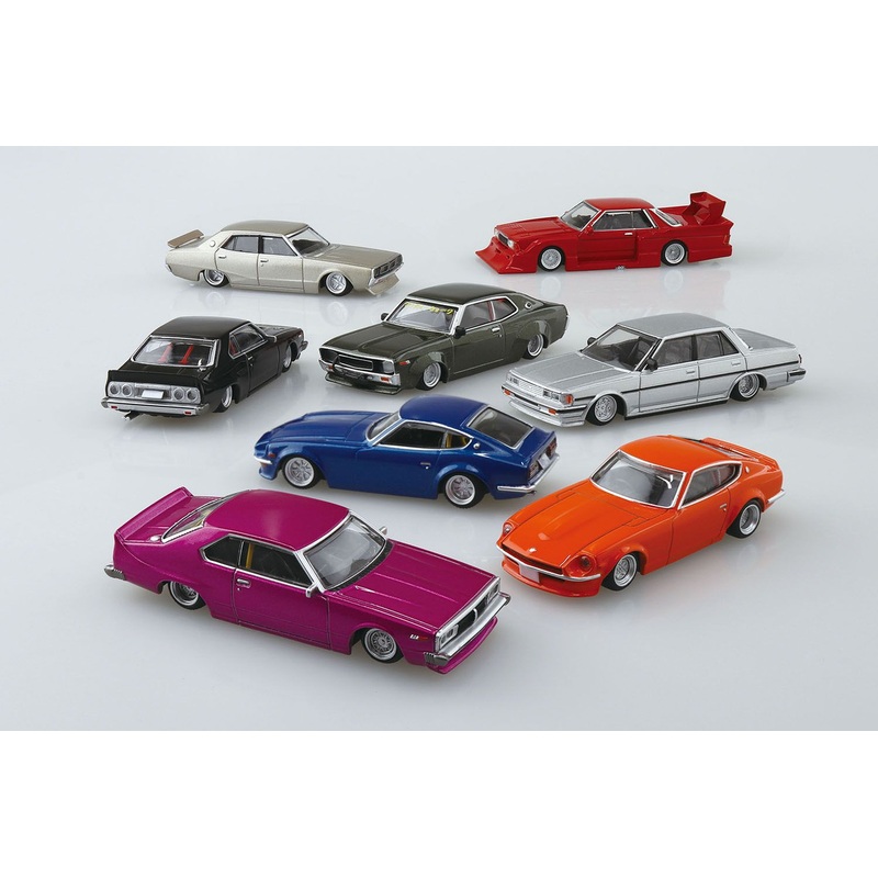 Aoshima Grand Champion Collection 1/64 Diecast Mini Car Part 14 Box (12 pcs Set)