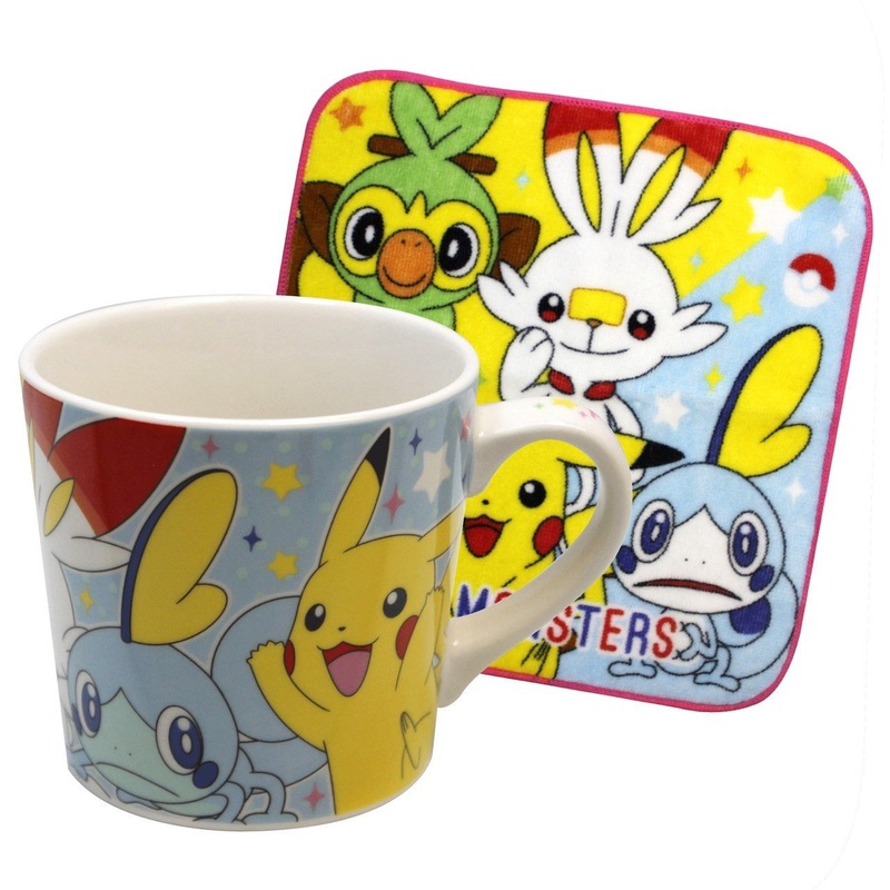 Pokemon Center Mug & Towel Set Pokemon Partner Starters