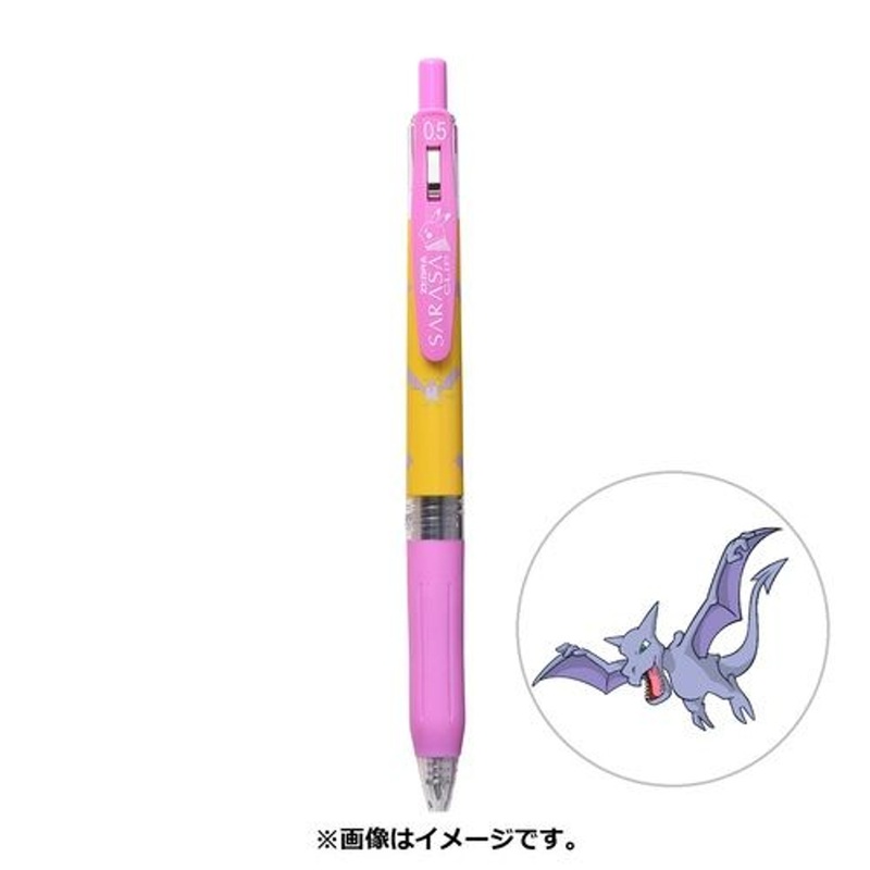 Pokemon Center Original Ballpoint Pen SARASA Pokemon Shirts Aerodactyl