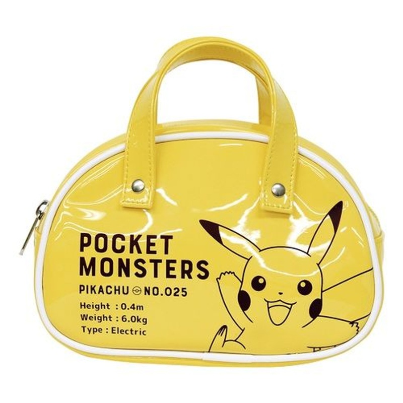 Pokemon Center Original Boston Shaped Pouch Pikachu