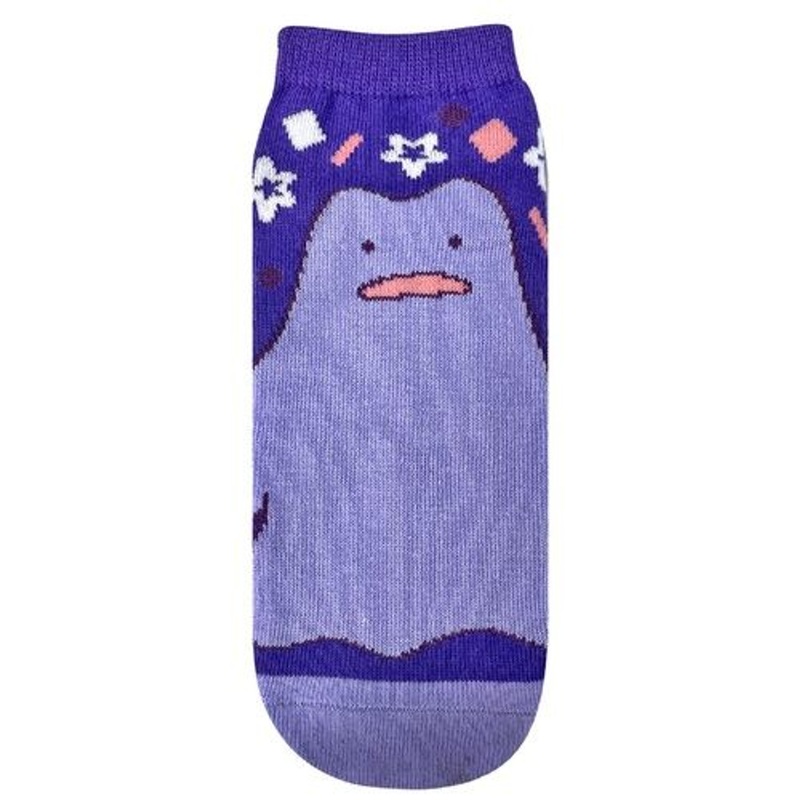 Pokemon Center Original Pokemon Center Socks Carax Purple Ditto 23 – 25cm