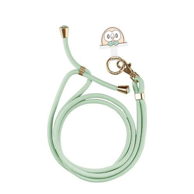 Pokemon Center Original PokePeace Smartphone Shoulder Strap Rowlet