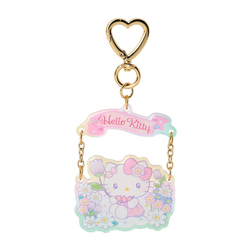 Sanrio Hello Kitty Acrylic Keychain (Everyone is a Star! Exciting Design)