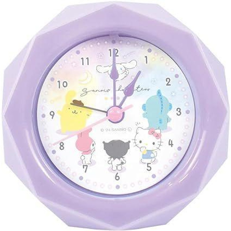T’s Factory Sanrio Diamond Cut Alarm Clock Sanrio Characters