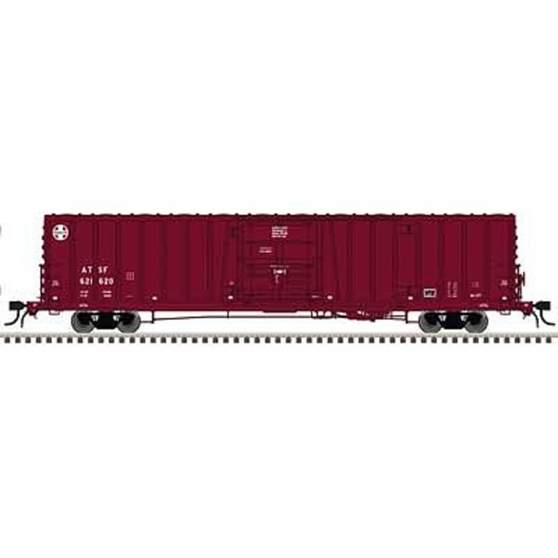 HO BX-177 Box Car Sante Fe Shock #621620