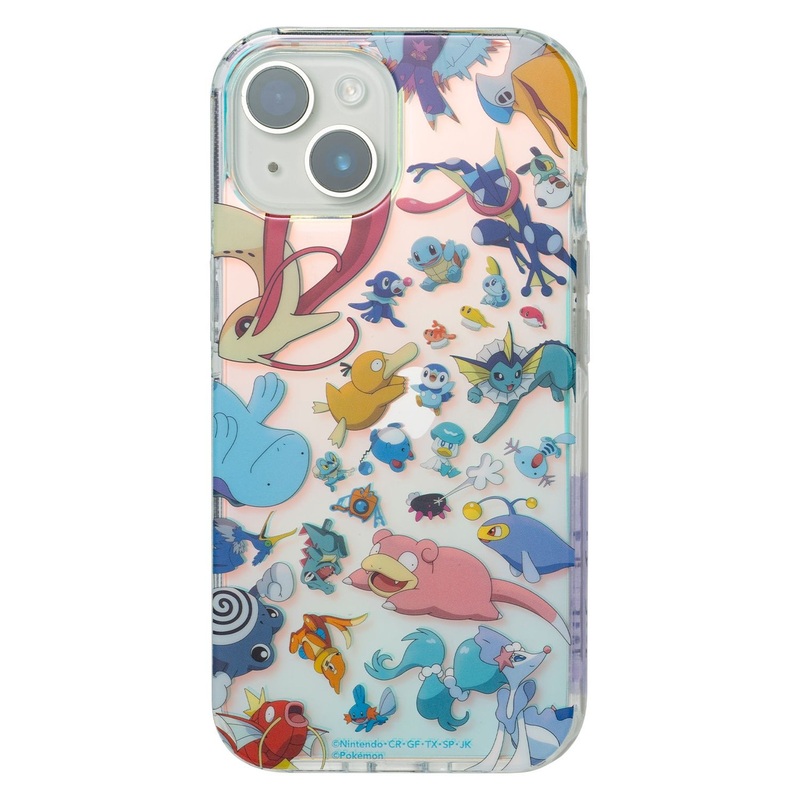 Pokemon Center Original [iPhone 15/14/13] Higher Hybrid Case (Water Type)