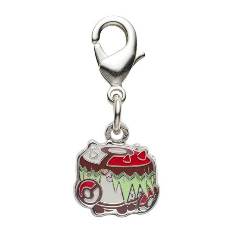 Pokemon Center Original Nationwide Pokedex Metal Charm Set / Brute Bonnet (986)