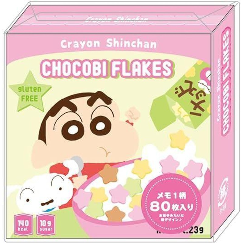 T’s Factory Crayon Shin-chan Candy Box Memo Chocobi Flakes