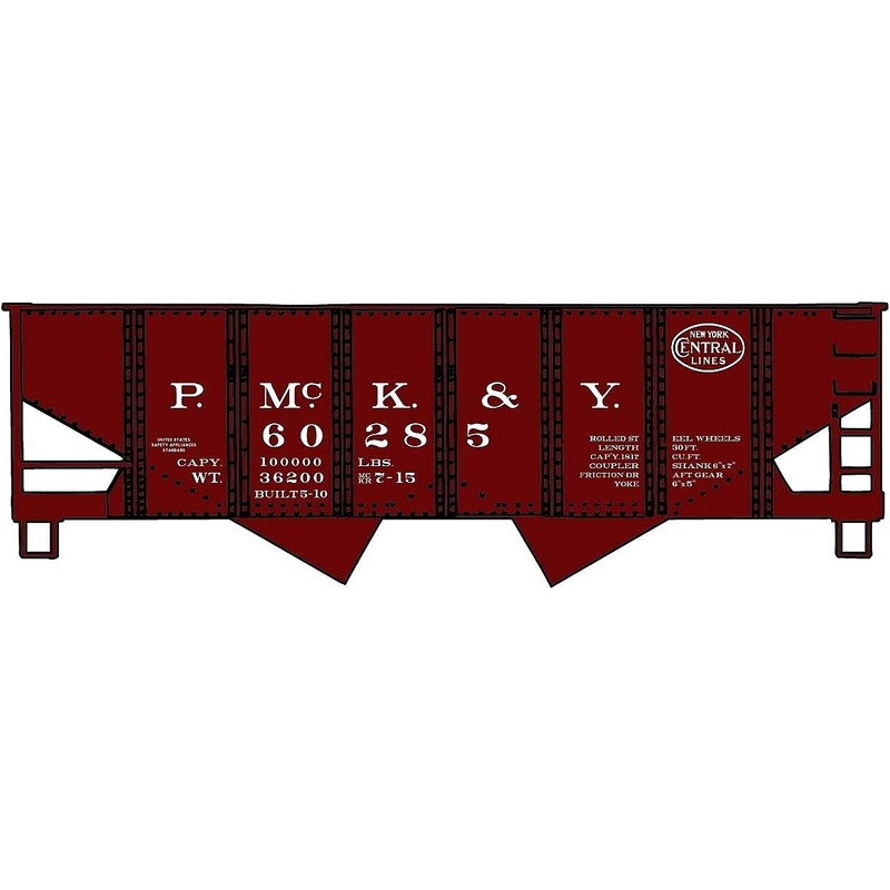 USRA 55-Ton 2-Bay Hopper PMCKY #60285