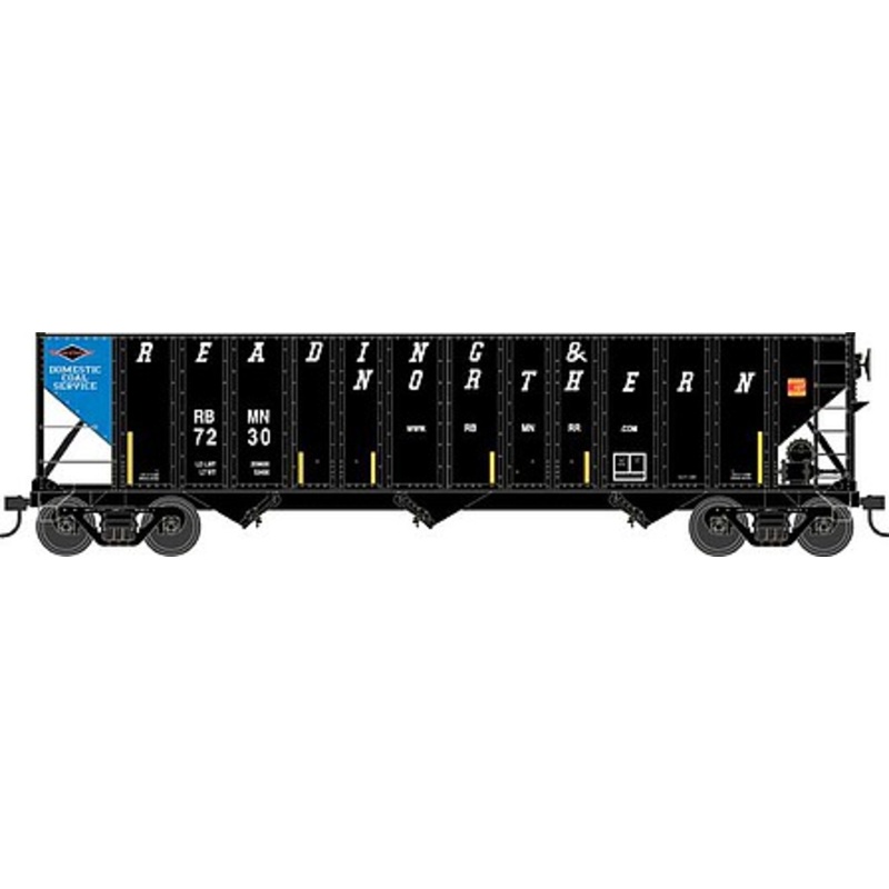 100 ton Hopper Reading & Northern #7230 (Blue End)