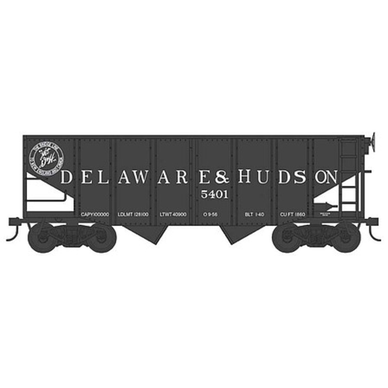 55 ton Fishbelly Hopper Delaware & Hudson #5423