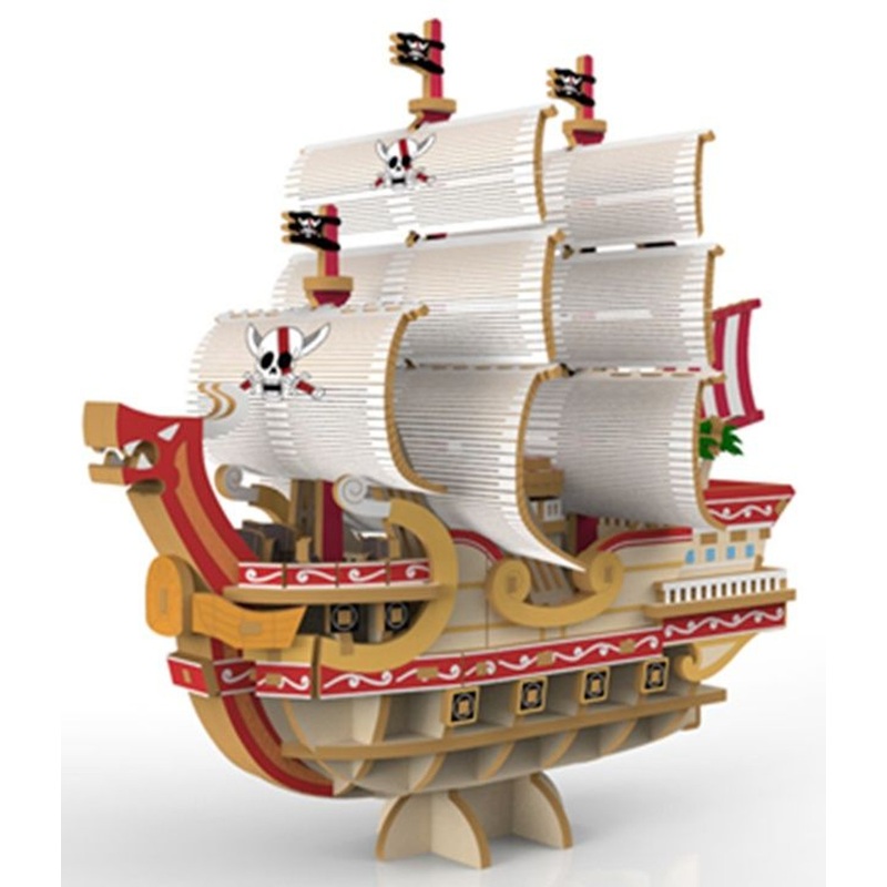 A-zone Wooden Art ki-gu-mi One Piece The Red Force