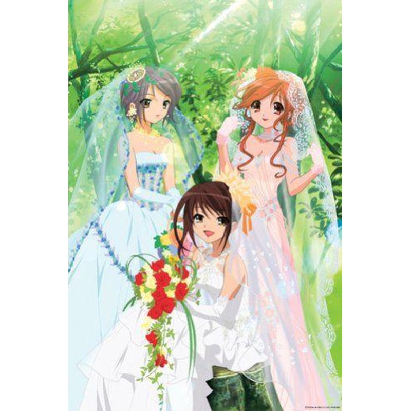 Epoch 11-209 Jigsaw Puzzle The Melancholy of Haruhi Suzumiya Wedding Dress  (1000 Pieces)