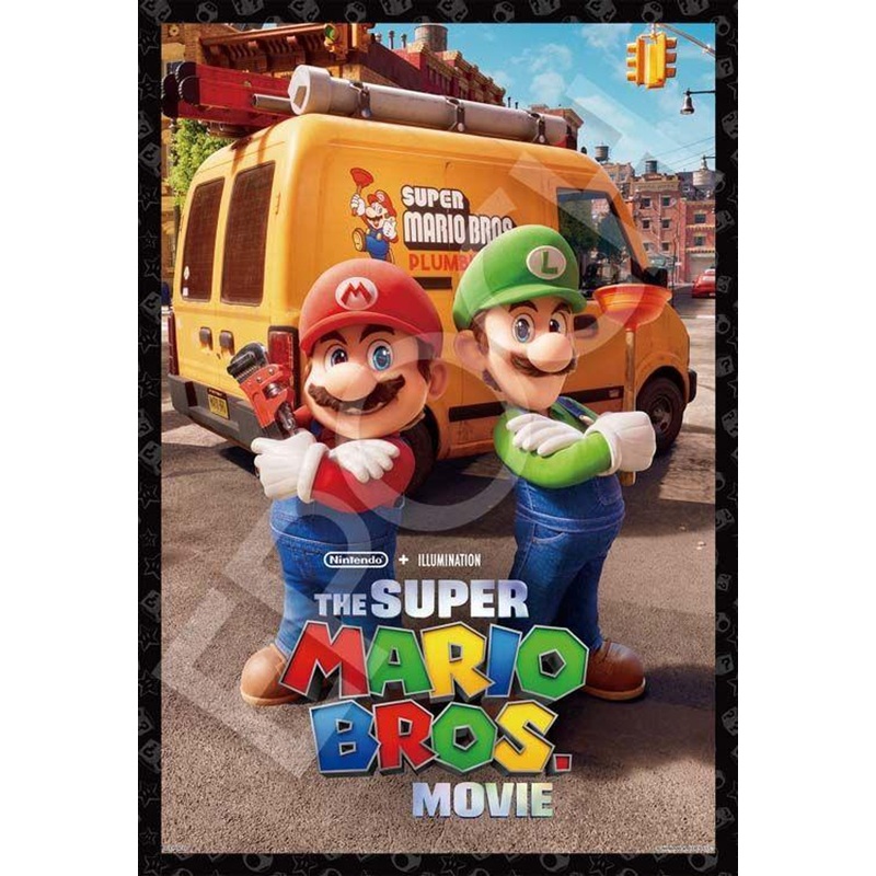 Epoch 26-906 Jigsaw Puzzle Mario Brothers (100 Pieces)