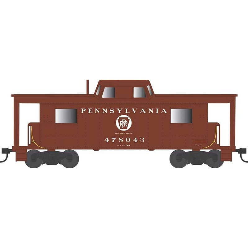 PRR Class N8 Steel Center-Cupola Cabin Car (Caboose) – Ready to Run