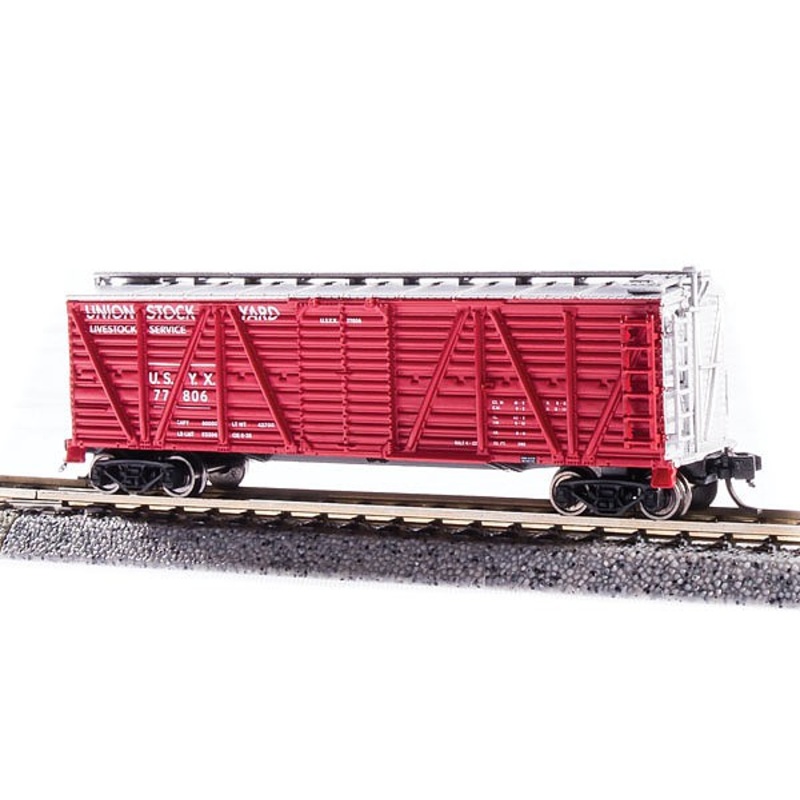PRR K7 Stock Car No Sound 2-Pack Union Stock Yards