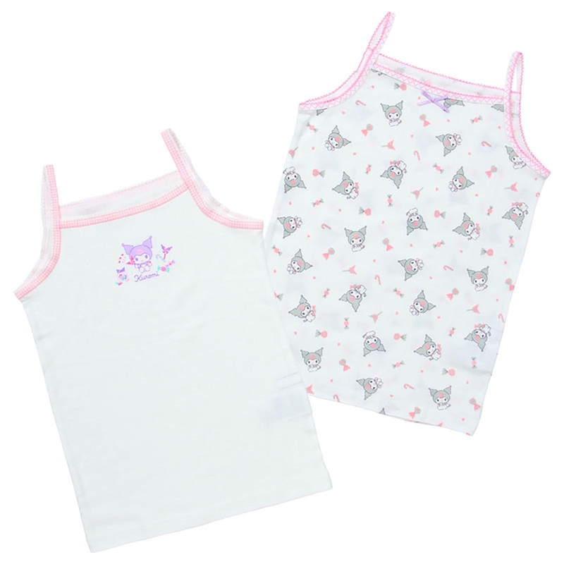 Sanrio Kuromi Kids Camisole 2-Piece Set (110cm/ XS)