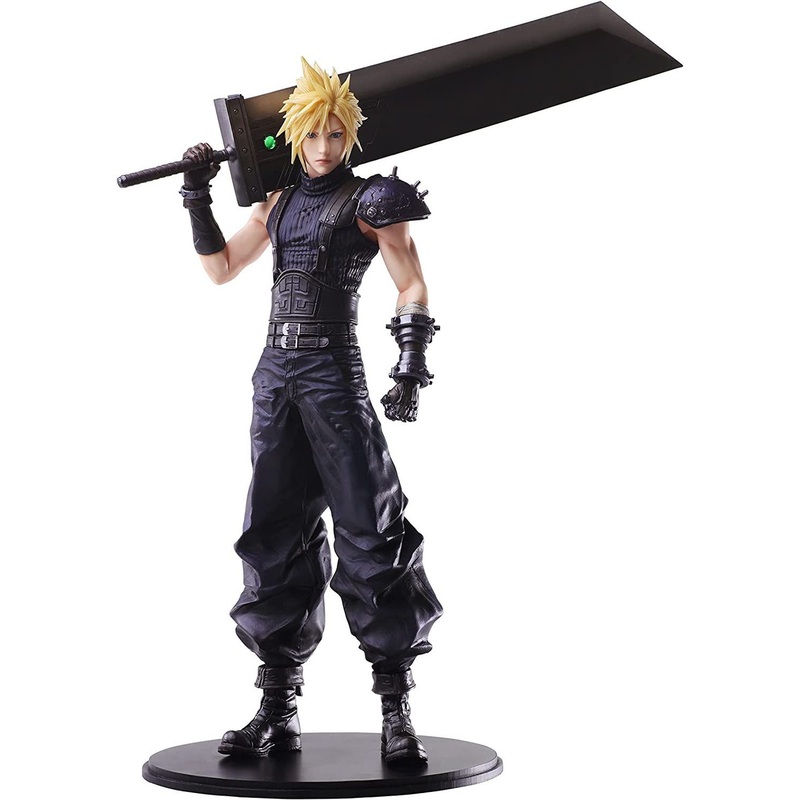 Square Enix Static Arts Cloud Strife Figure (Final Fantasy VII Remake)